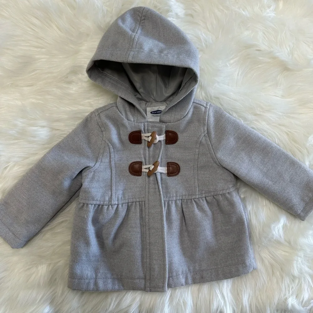 Old Navy Baby Girl Peacoat 6-12 Months